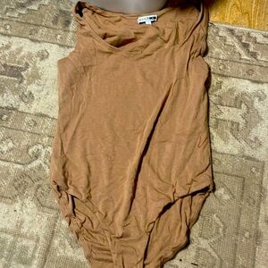 Fashion Nova Tan Body Suit